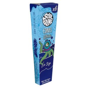 Cones White 1 1/4 (85 mm) x 6 conos