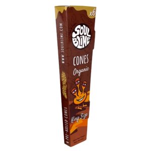 Cones Organicos King Size (109 mm) x 6 conos