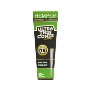Hemper Conos  White Mini  Size Pack  x10