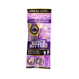 Hemper Quick Hitter Grape  Pack x2
