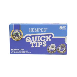 Hemper Quick Tips Blueberry Pack x5