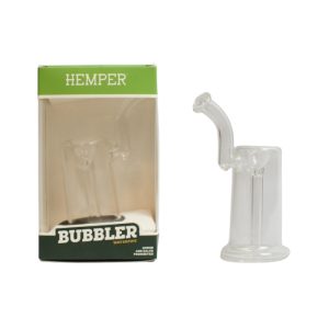 Hemper Bubbler Waterpipe 4.8"  1 unidad