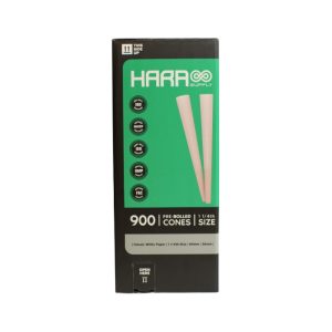 Hara Conos Clasicc  White Paper 1 1/4 Caja x 900 unidades 82 mm / 26 mm