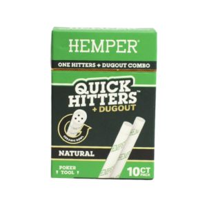 Hemper Quick Hitter + Dugout  Natural Pack x 10 unidades